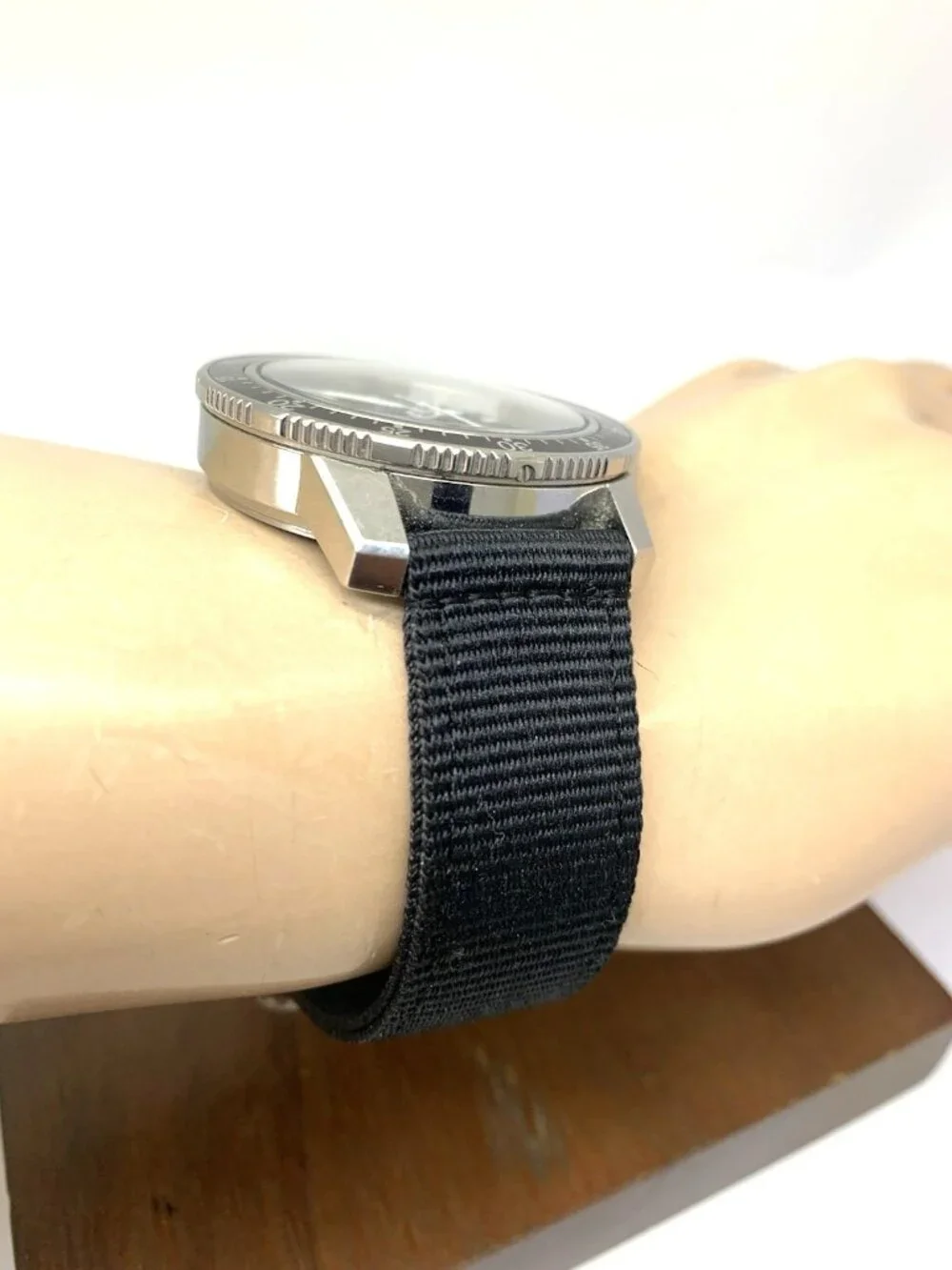 Sinn Men's Watch 104.2791 Swiss Automatic Black Dial Day Date Nylon Strap 41mm
